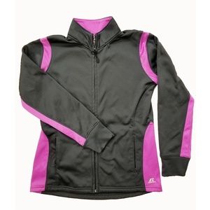 Russell Athletic Gray Track Jacket Size M